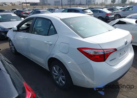 2016 Toyota Corolla Le from USA, damaged, VIN 5YFBURHE7GP458703